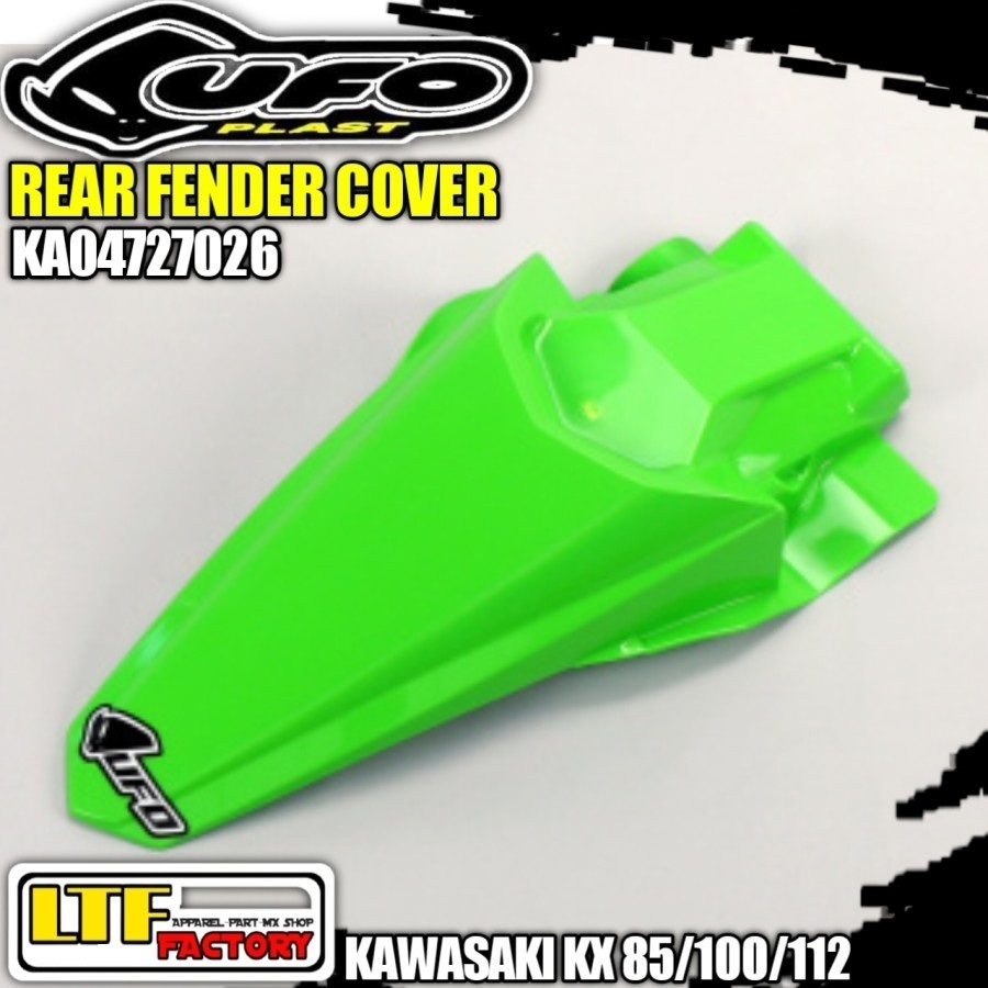 KAWASAKI KX 85 100 112 2014 2015 2016 2017 2018 2019 2020 2021 2022 2023 2024 2025 - UFO REAR FENDER
