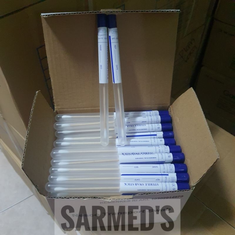 NESCO Lidi Transport Swab / Lidi Steril Nesco / Cotton Swab Nesco