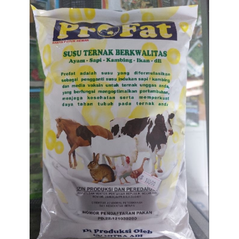 PROFAT Susu Ternak 1 KG - Nutrisi Ternak Berkualitas