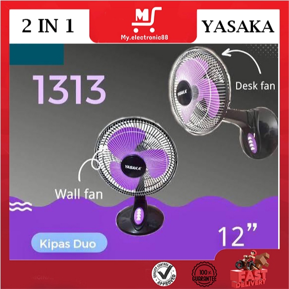 YASAKA / MASTAP Desk Fan,kipas meja 12inch (1313)
