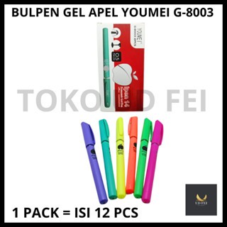 

(1 PACK = 12 PCS) Bulpen Gel apel/ Bulpen Ipen/ Bulpen Gel apel/ Bulpoint Gel YOUMEI G-8003
