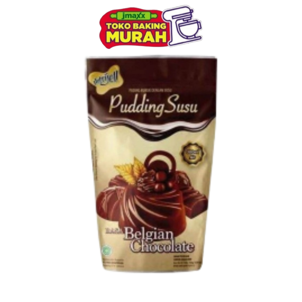 

Nutrijell Pudding Belgian Chocolate Pudding Susu Cokelat Belgia 36x130GR