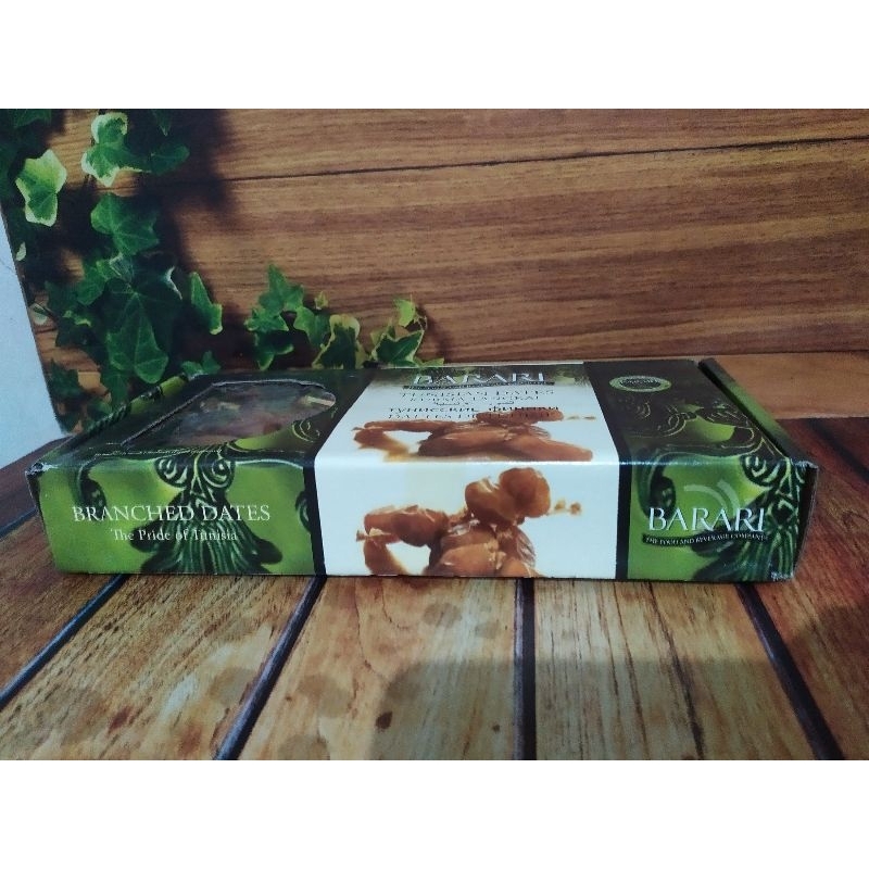

Kurma Tunisia Tangkai Barari Kemasan 500gr