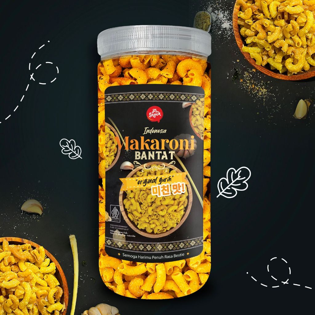 

Classica2106 Yasnack Makaroni Bantat Toples / Special Edition