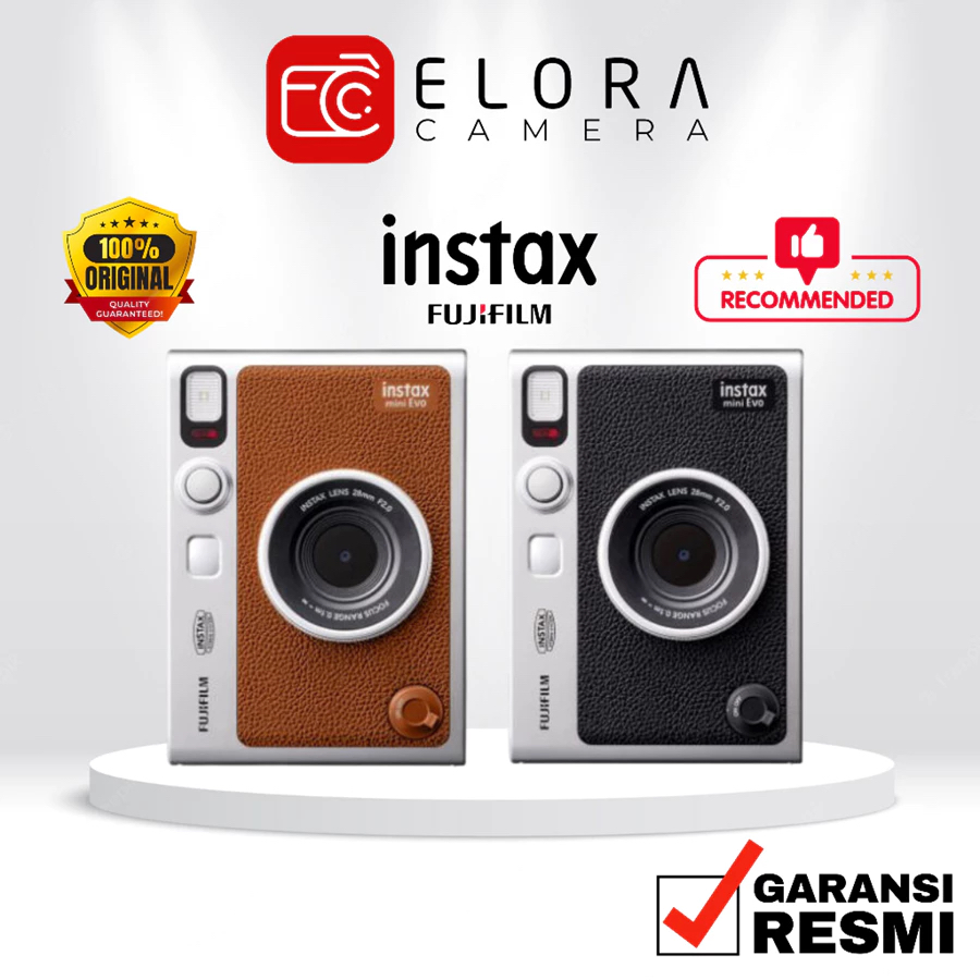 Fujifilm Instax Mini Evo / Kamera Instant Instax Mini Evo Garansi Resmi