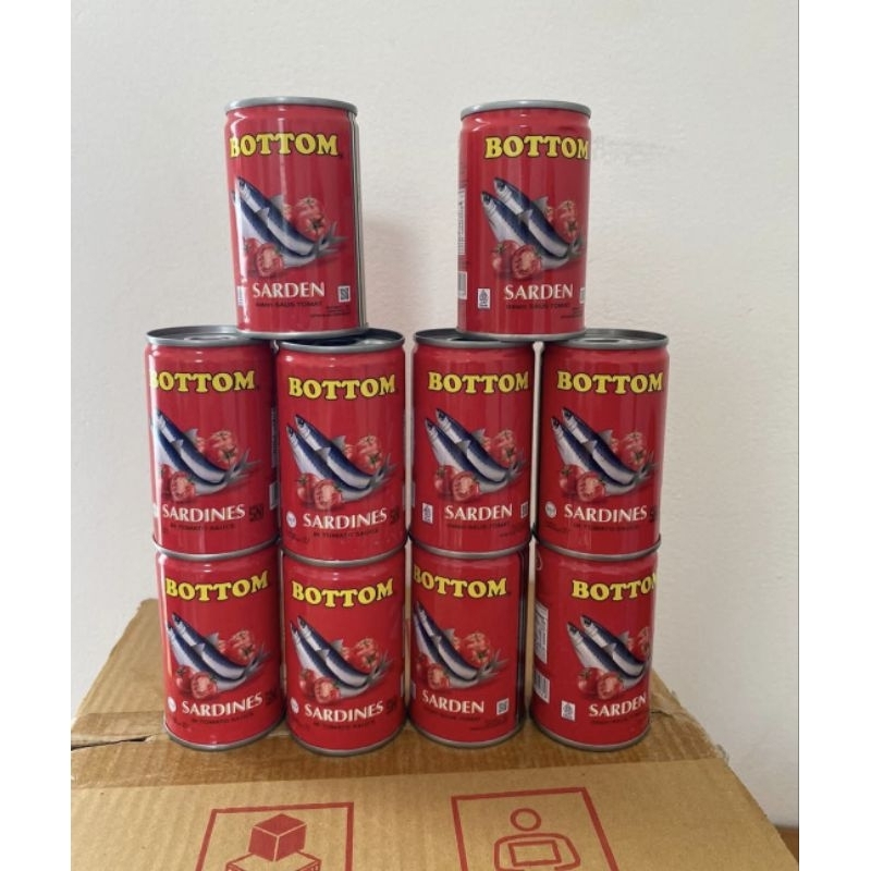 

Sarden Bottom saus tomat 155gr