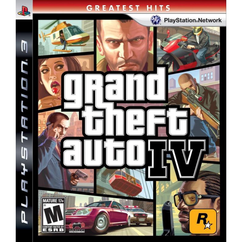KASET GAME PS 3 GTA 4