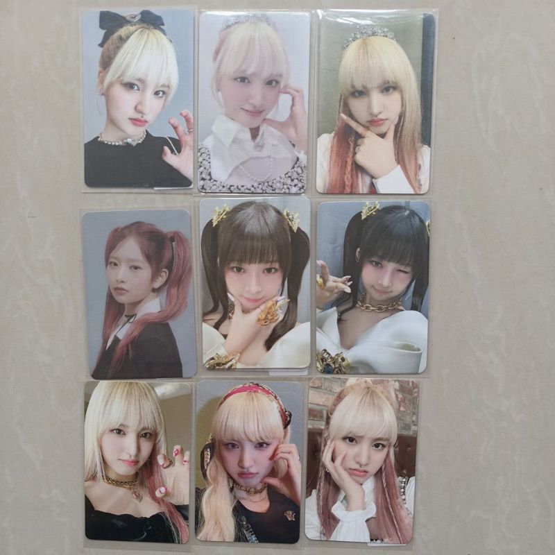 [ OFFICIAL ] PC PHOTOCARD IVE LIZ WONYOUNG REI ALBUM SWITCH I AM BADDIE GYARU ZOOM