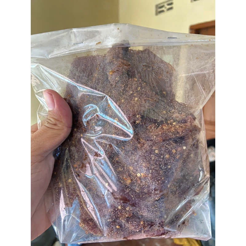 

dendeng sapi homemade berat 1000 gram