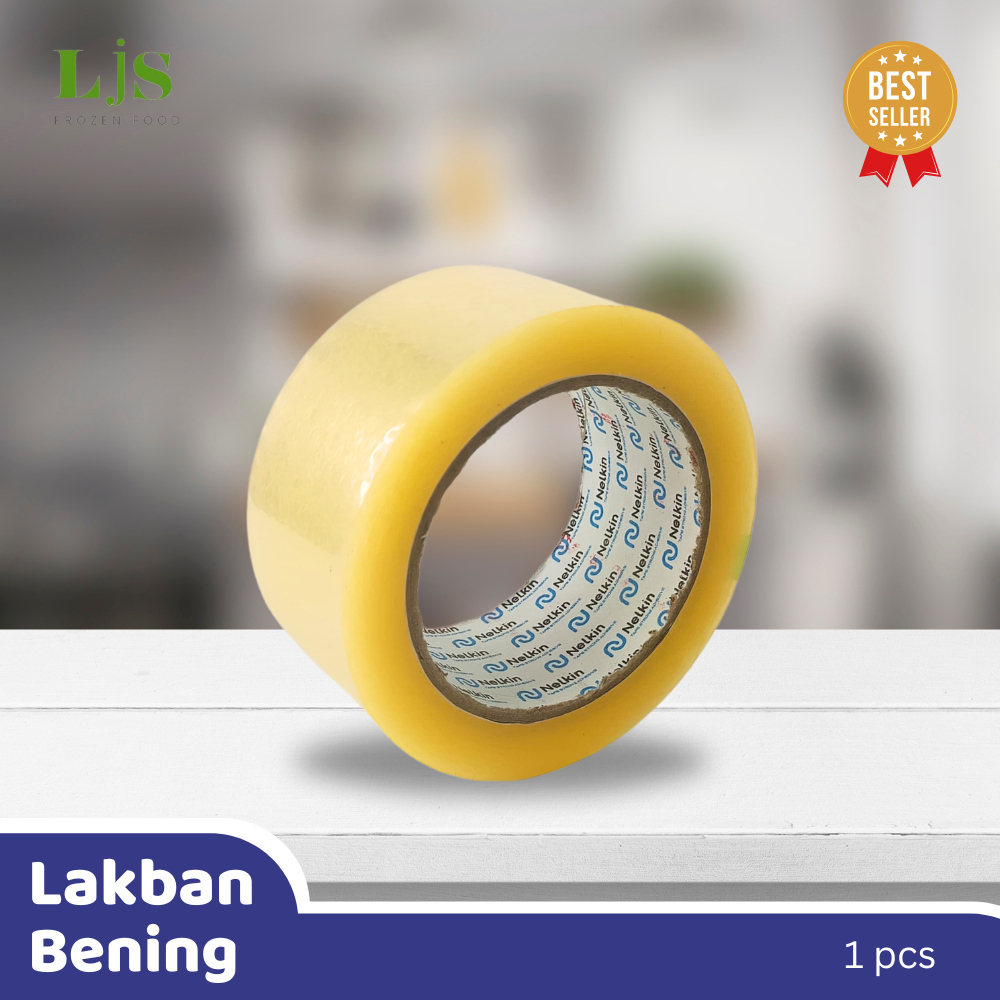

Lakban Polos Bening & Coklat | 2inch 45mm X 100yard