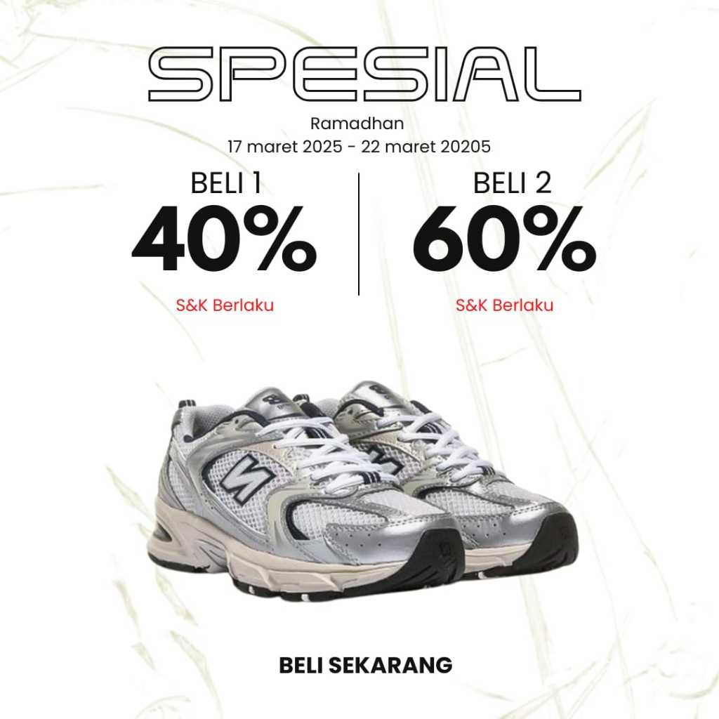 SEPATU NB 530 STEEL GREY
