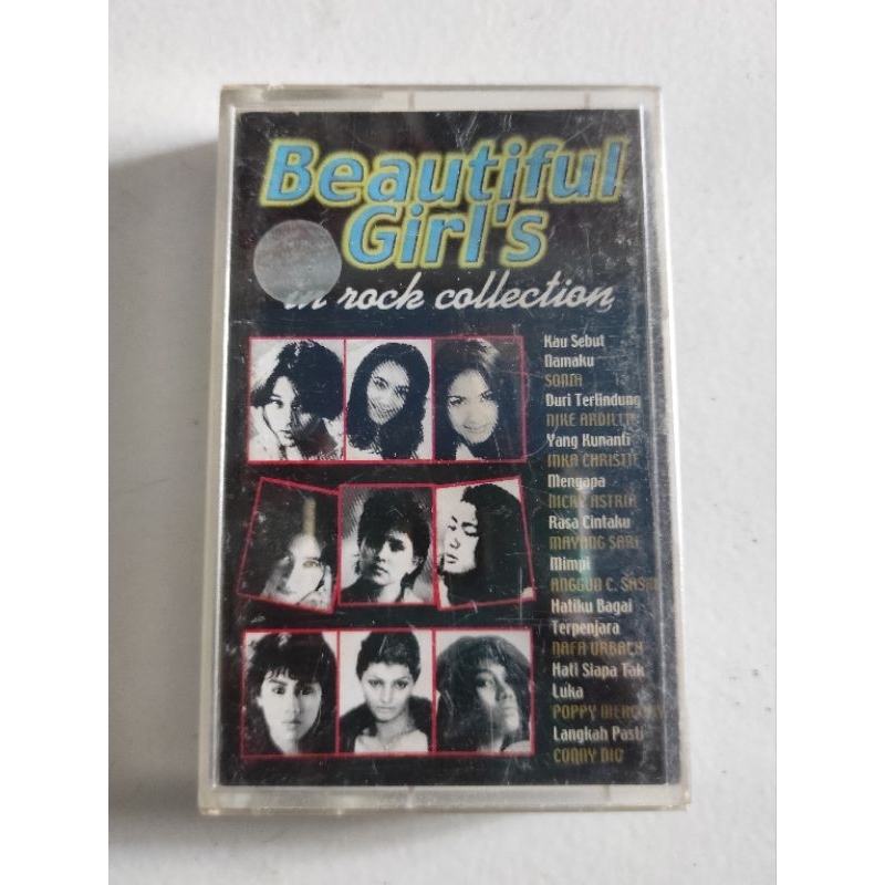 kaset pita beautiful girl,s "in rock collection"