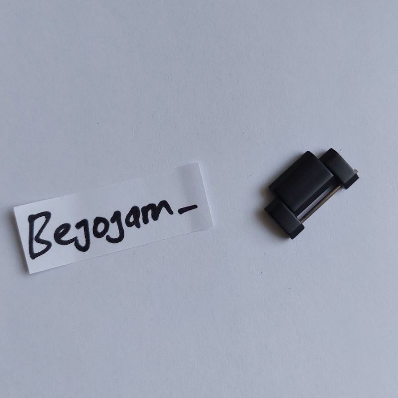 Sambungan/potongan rantai Alexandre Christie seri 6654MC warna hitam harga per pcs/satuan