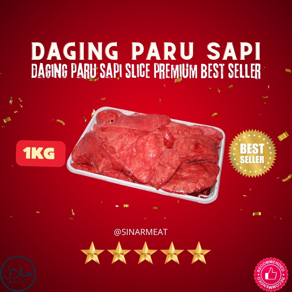 

DAGING SAPI PARU SLICE PREMIUM 1KG