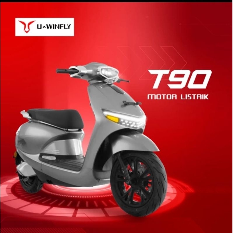 New Sepeda Listrik Uwinfly T90