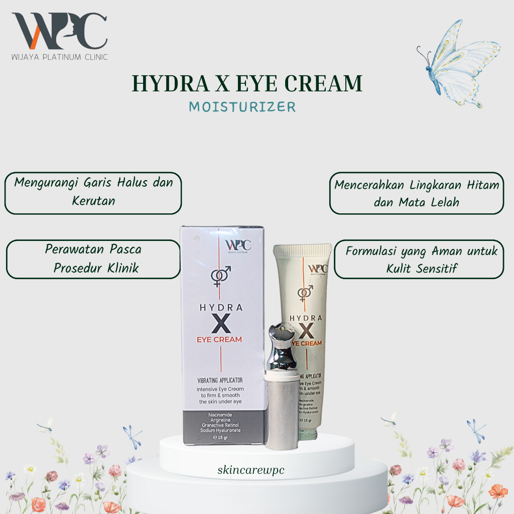 WPC HYDRA X EYE CREAM - Serum untuk Mata & Anti Aging