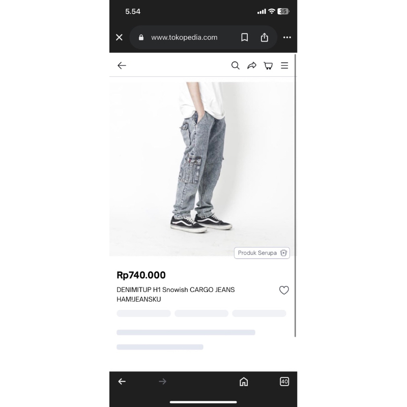 Checkout cargo denimitup