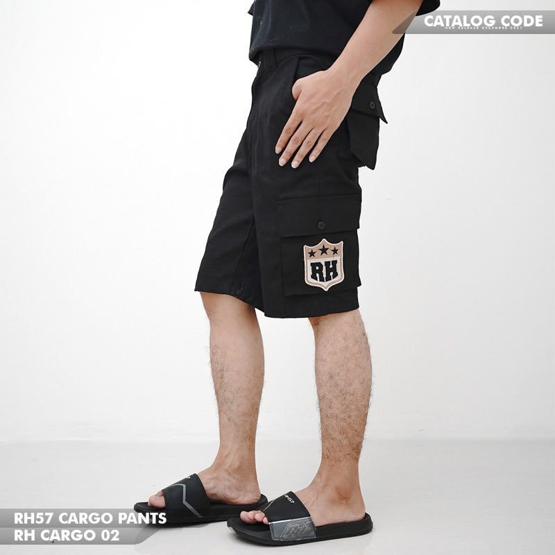 RH57 CARGO PANTS 02 CELANA CARGO PENDEK