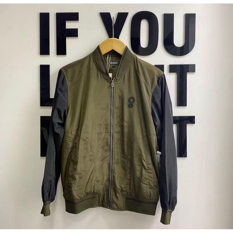 Jaket bomber greenlight pria 36756699