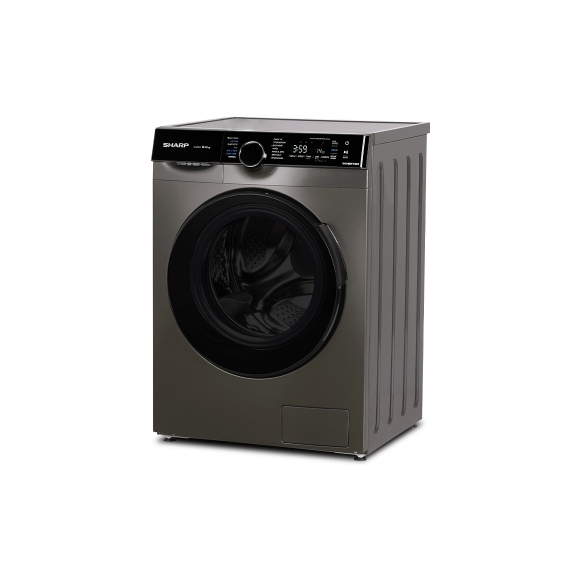 Sharp Mesin cuci Front Loading 9 kg Inverter ES-FL1490MSX (Khusus Cilegon)