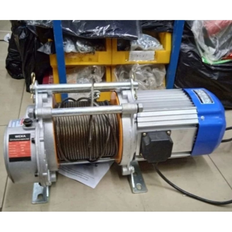 Mini Electric winch hoist/katrol Listrik 380Volt 1500kg  50 meter WEKA