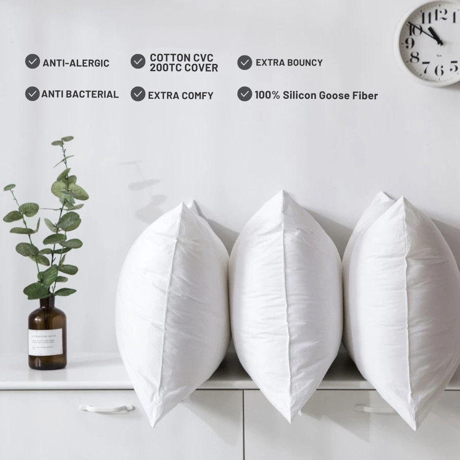 Paket Bantal Tidur Karakter Memory Foam Custom Wedding Mini K7W2 Resleting Anti Bocor Persegi Panjan