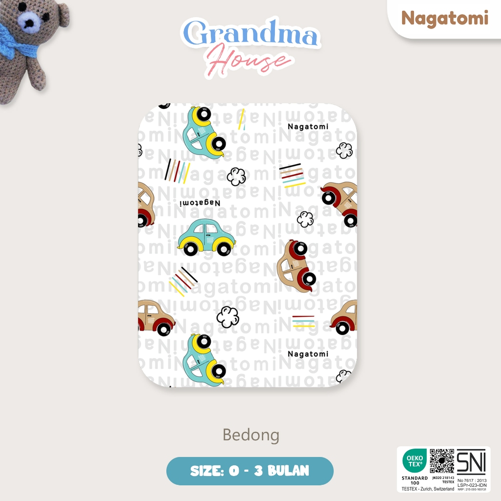 Termurah Nagatomi - Bedong Grandma House Ukuran 110 Cm X 90 Cm