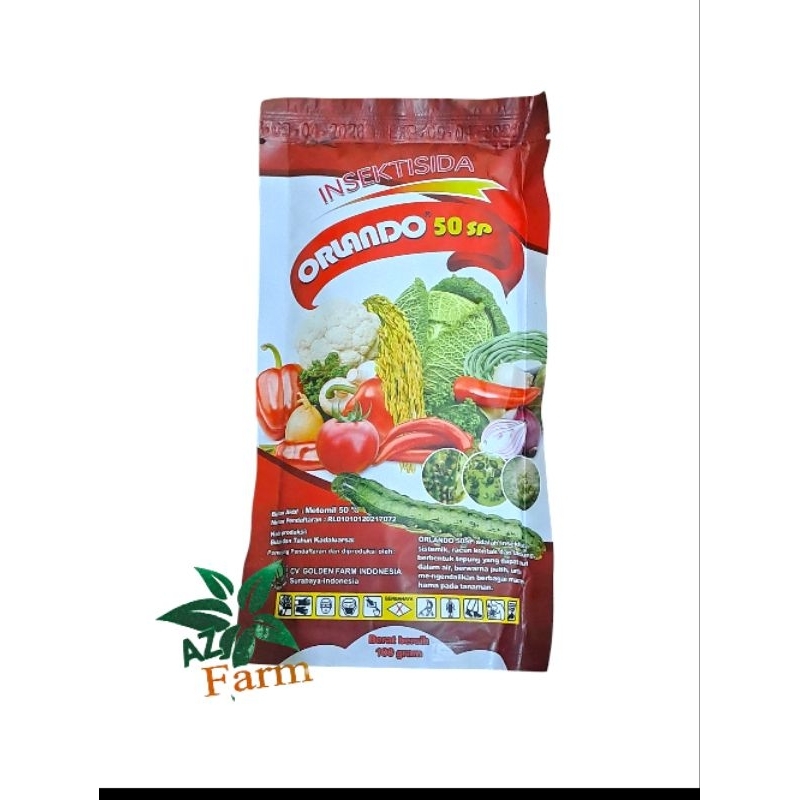 ORLANDO 100GR insektisida METOMIL 50SP
