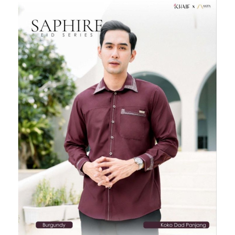 koko saphire dad lengan panjang by akifa