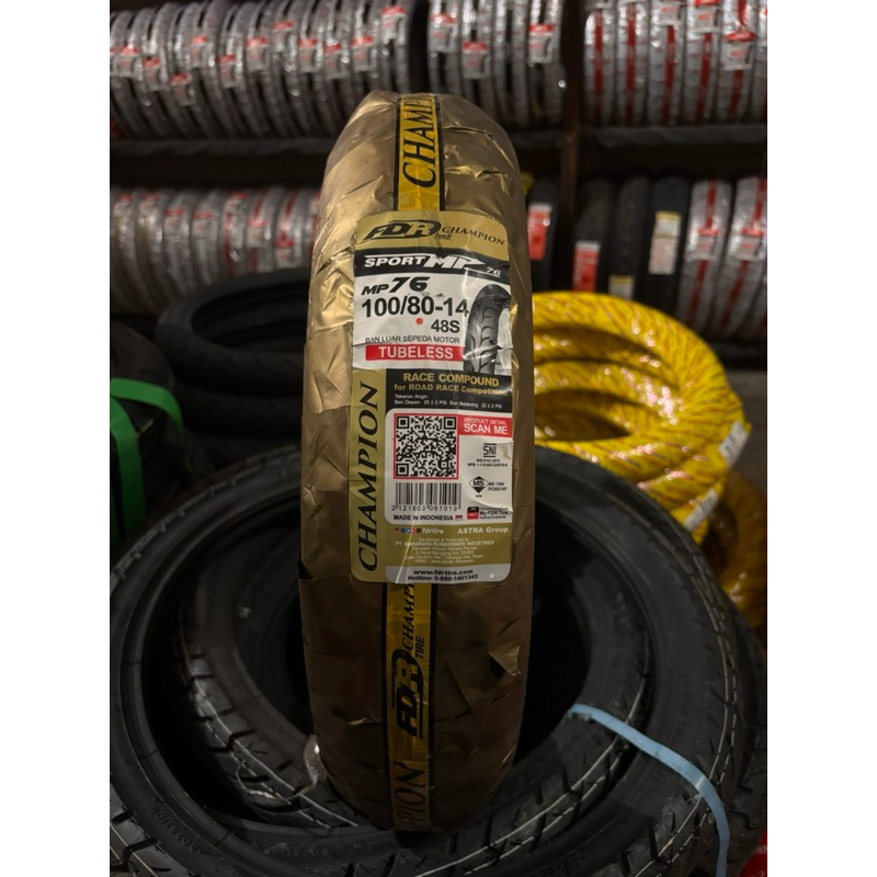 FDR SPORT MP 76 100/80 RING 14 TUBELESS