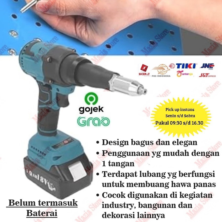 Mesin Bor Rivet Electrik Rivet Alat Bor Rivet Mesin Rivet