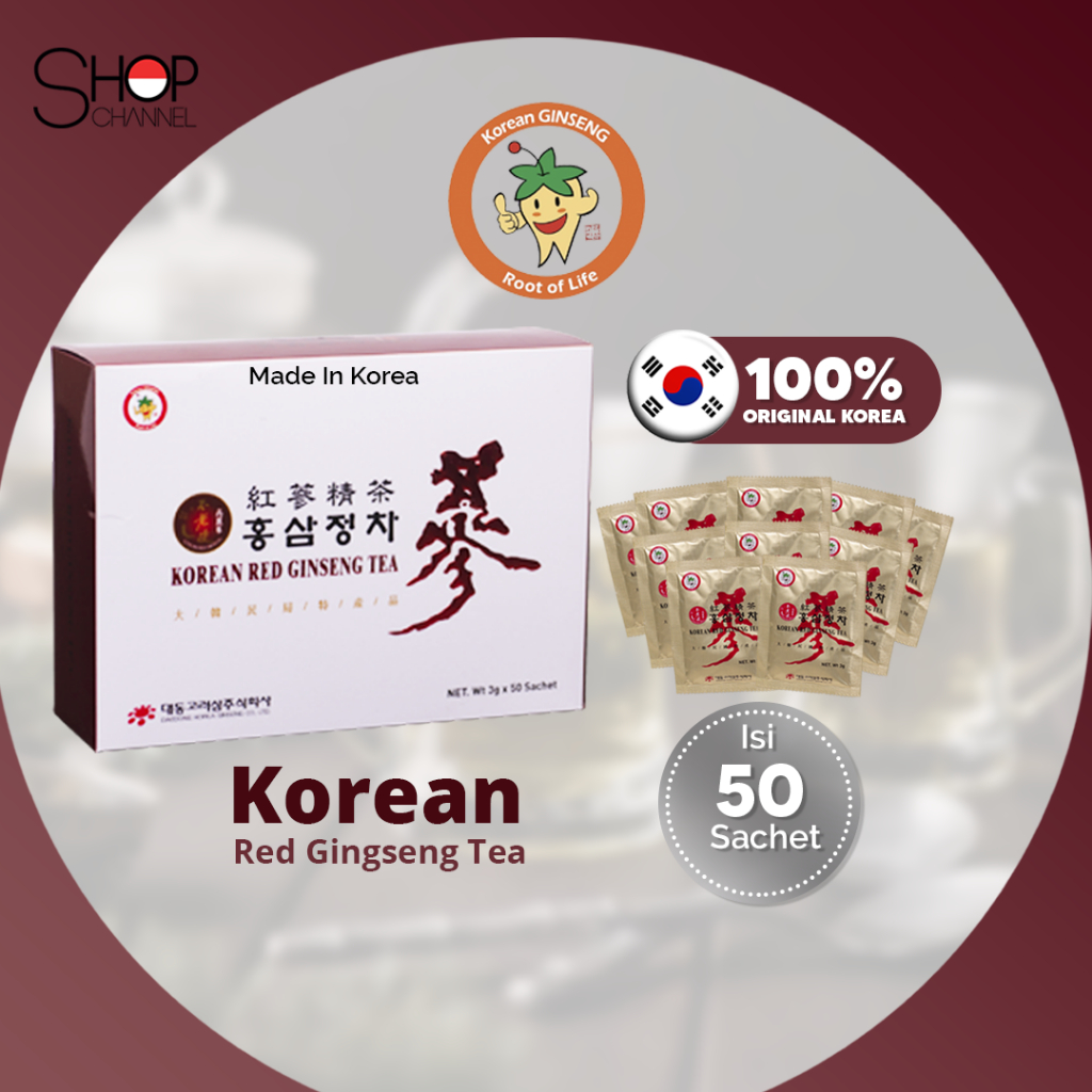 

KOREAN RED GINSENG TEA ( 50 sachet )
