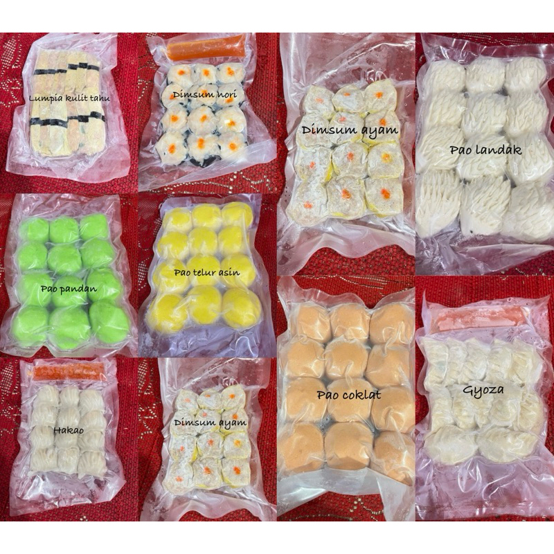 

aneka pao dan dimsum