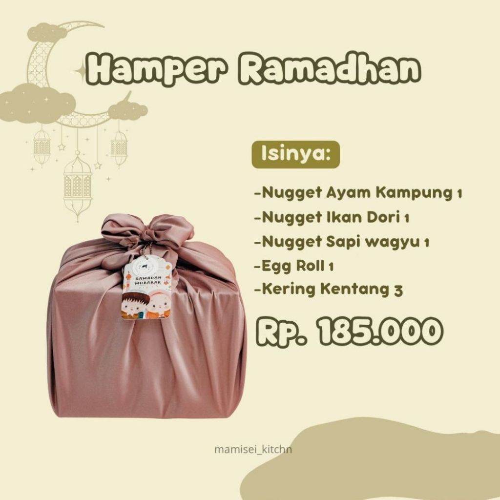 

IDULFITRI/LEBARAN/EID MUBAROK/HAMPERS IMLEK/TAHUN BARU IMLEK/CHRISTMAS/