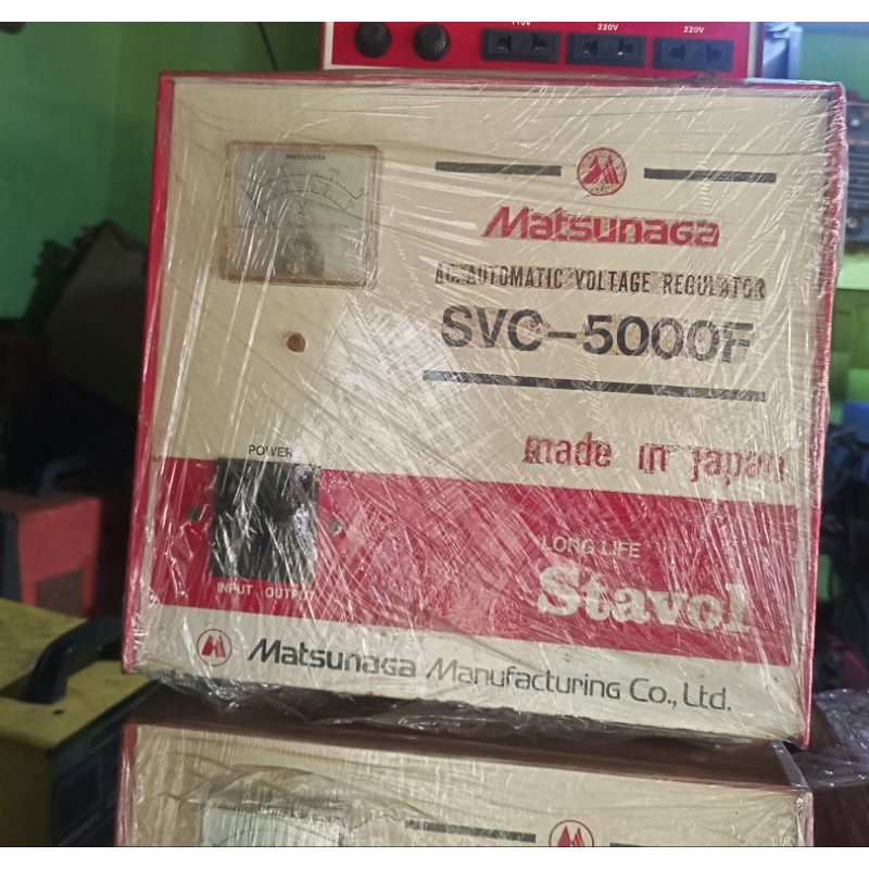 Stavolt/Stabilizsr SVC 5000Matsunaga Madw In Japan
