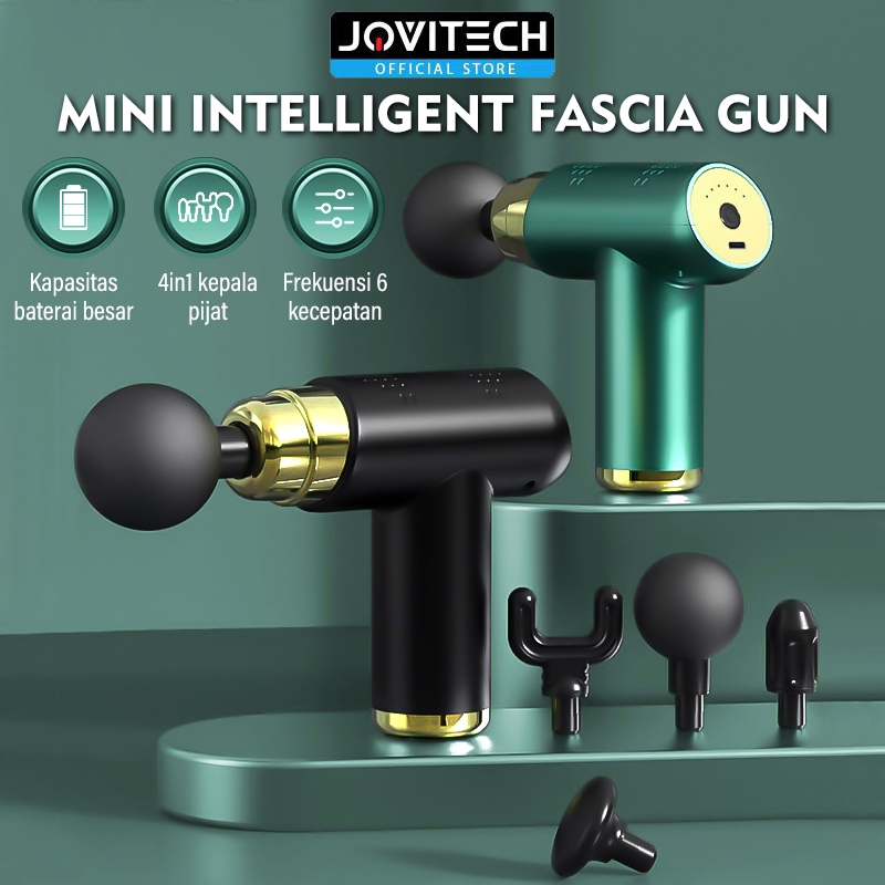 Jovitech Alat pijat elektrik Massage Gun pijat getar elektrik-FG09