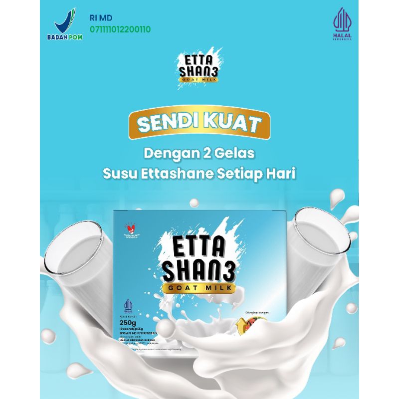 

Susu kambing Etta Shan3 Untuk Penyakit Sendi