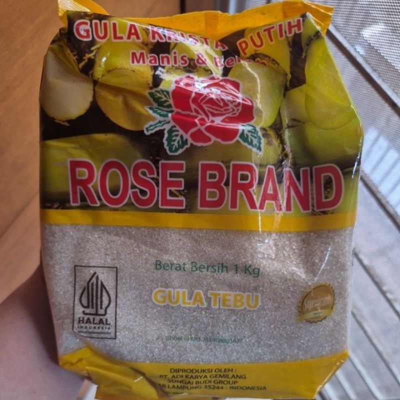 

Gula Kristal Putih Rosebrand 1 kg