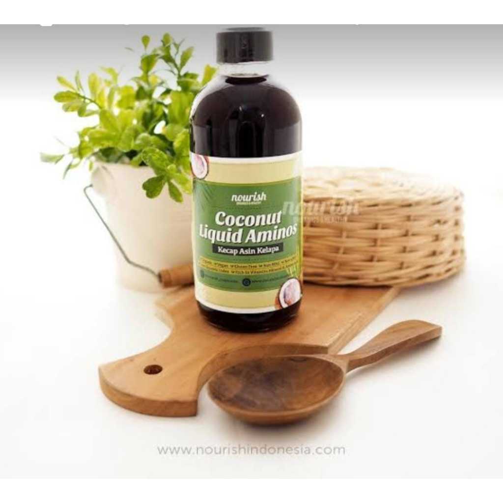 

Nourish Coconut Liquid Aminos Kecap Asin Kelapa 500gr