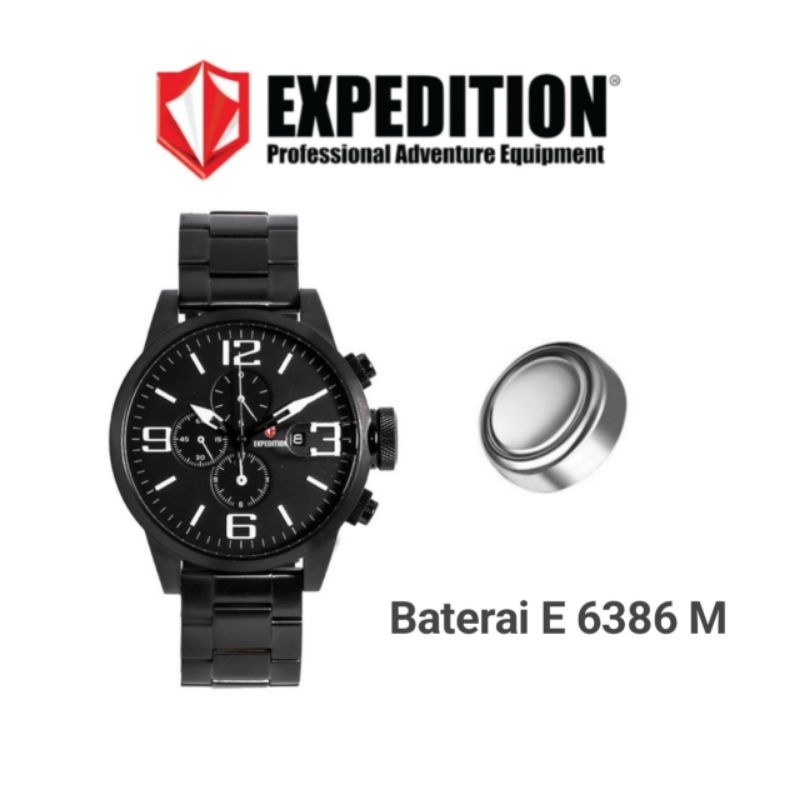 Baterai Jam Tangan Expedition E 6386 M /6386M