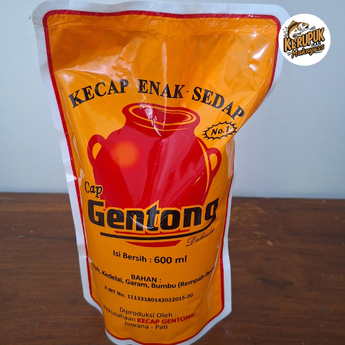 

Kecap Manis Gurih Cap Gentong Kemasan 600ml Asli Juwana Pati