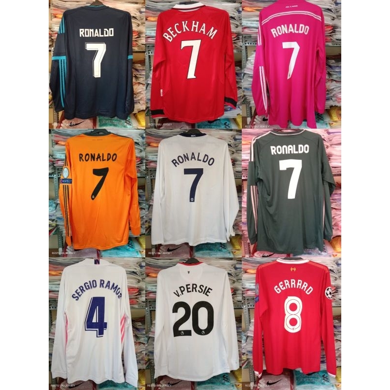 jersey Long sleeve madrid emyu juppe plus