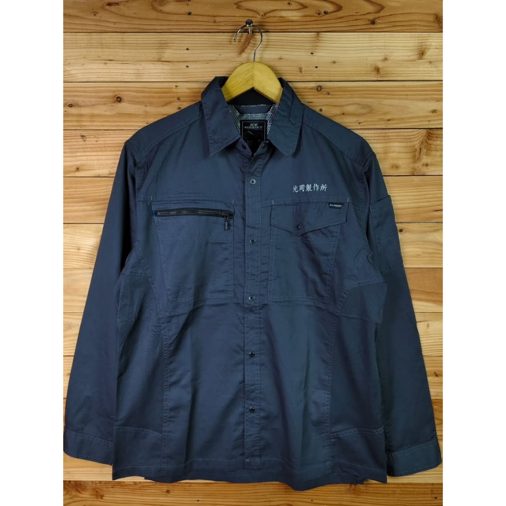 ICE ASSIST WM3535 WORKSHIRT KEMEJA TACTICAL SIZE L