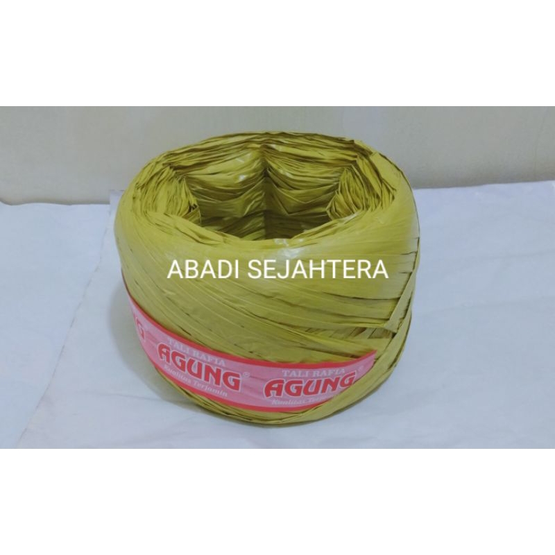 

Tali rafia super warna kuning 700gr