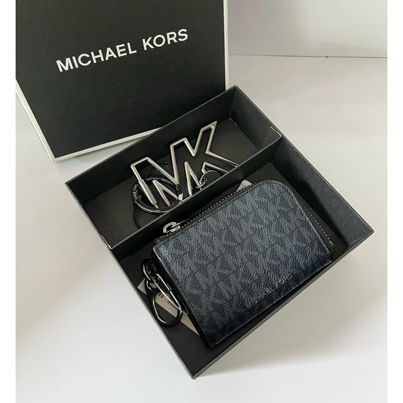 MK Carabiner Zip Wallet Set Box 10,5×8cm