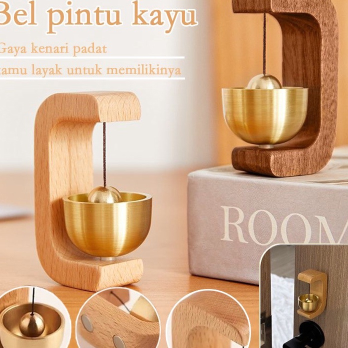 Gratis Bel PintuBel Lonceng Pintu Bel Pintu KenariLonceng Pintu KuninganBel Pintu Mewah Yang Ringan 