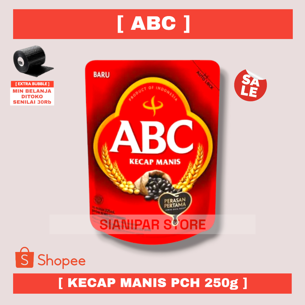 

ABC KECAP MANIS REFFIL PCH 250g