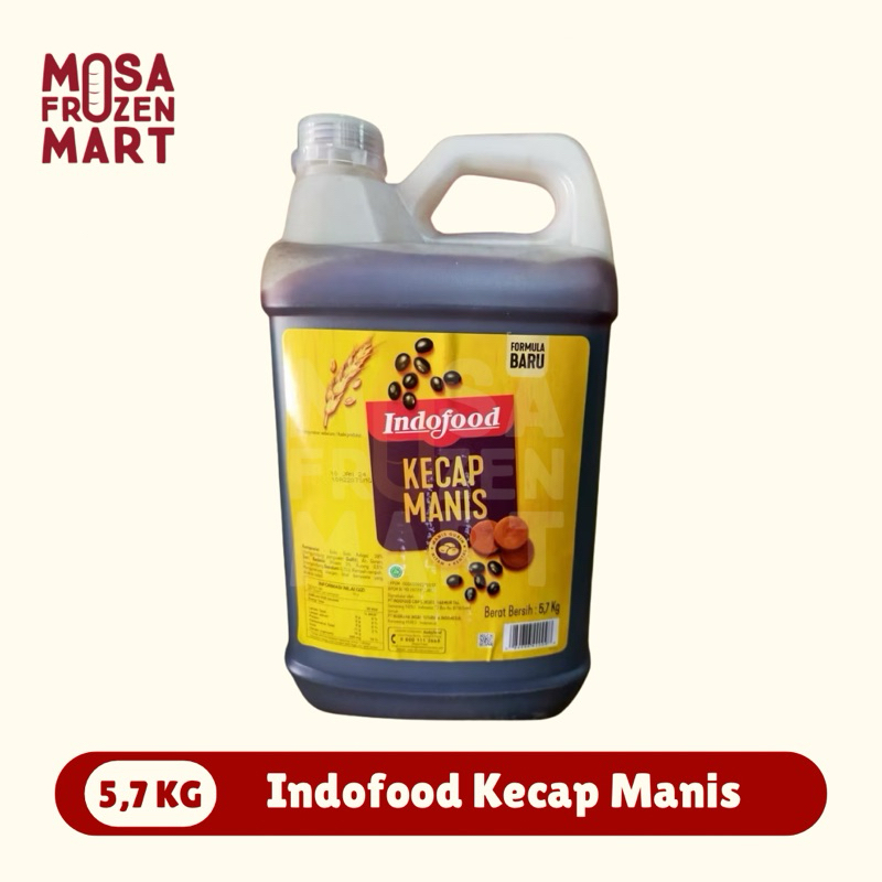 

Indofood Kecap Manis Jerigen 5,7 Kg | Indofood Galon