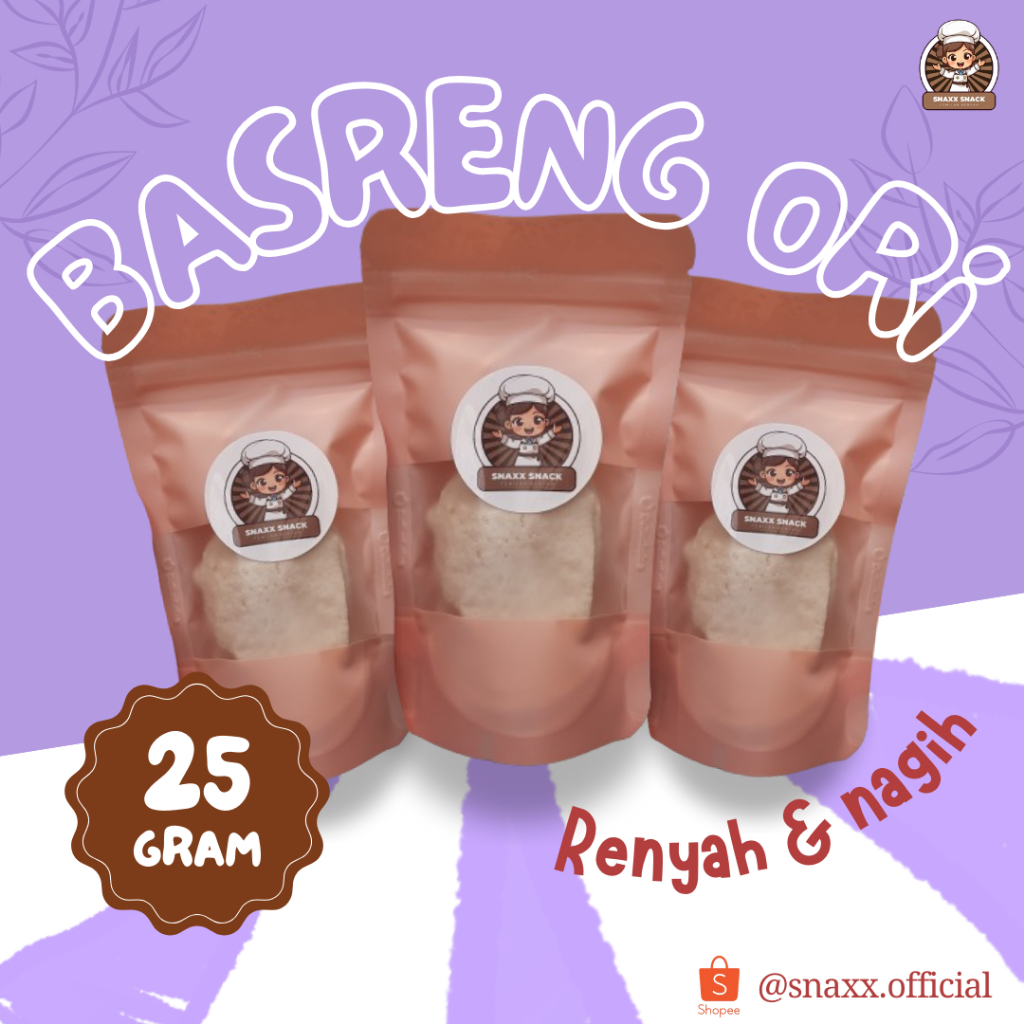

SNAXX - Keripik Basreng Gurih Original