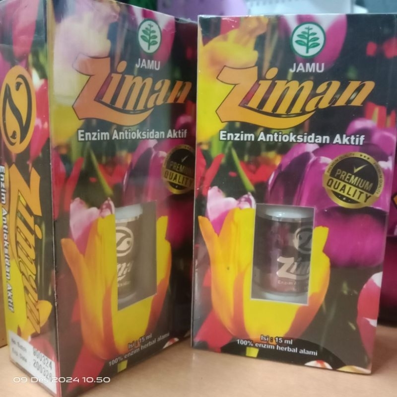 ZIMAN Enzim Anti Oksidan Aktif ASLI Herbal TETES